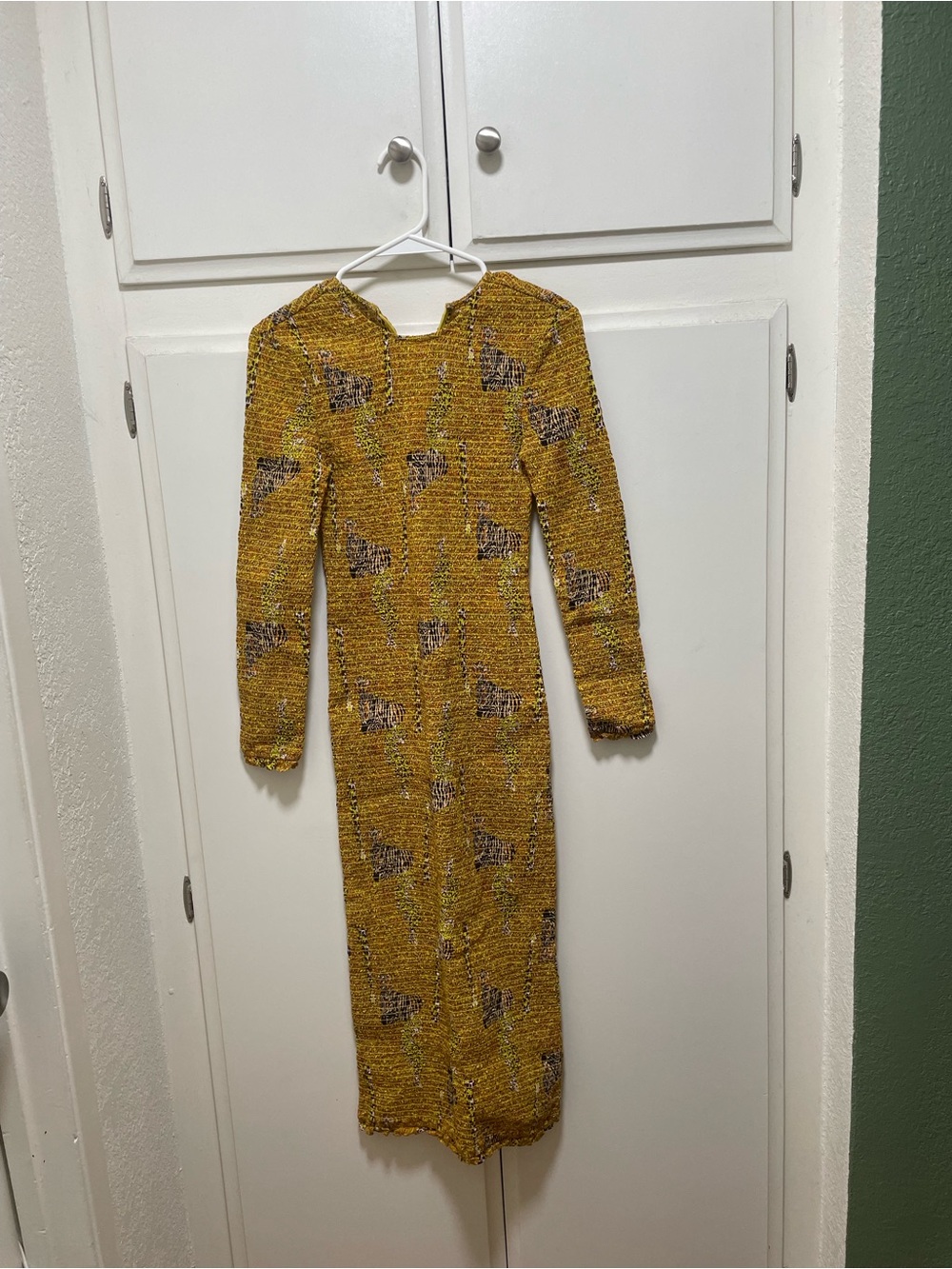 Rhode Mustard Safari Dress